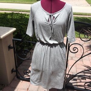 NWT KAILEIGH Stitch FIX DEDA Grey Dress - Sz L